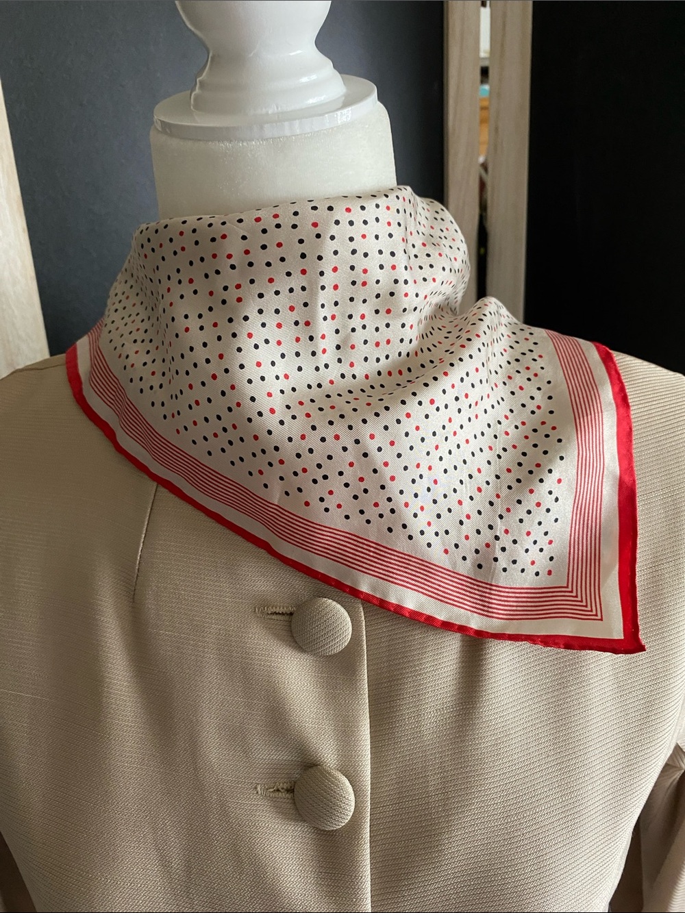 Evan Picone Vintage Silk Scarf